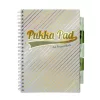 Spirálfüzet, A4, vonalas, elválasztóval, 100 lap, PUKKA PAD "Haze Project Book", vegyes szín