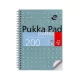 Spirálfüzet, A5, pontrácsos, 100 lap, PUKKA PAD "Metallic Jotta"