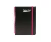 Spirálfüzet, A5, vonalas, 100 lap, PUKKA PAD, "Neon notepad"