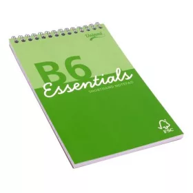   Jegyzettömb, B6, vonalas, 80 lap, PUKKA PAD "Unipad Essentials Shorthand", vegyes