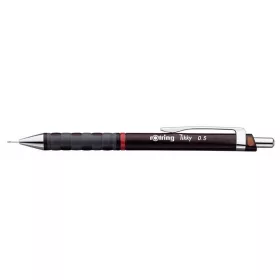 Nyomósirón, 0,5 mm, ROTRING "Tikky T", bordó