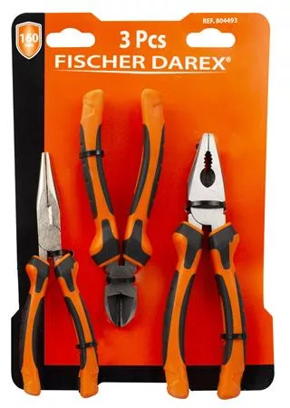 Fogó készlet, FISCHER DAREX, 3 különböző típus