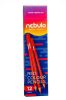 Színes ceruza, háromszögletű, NEBULO, piros