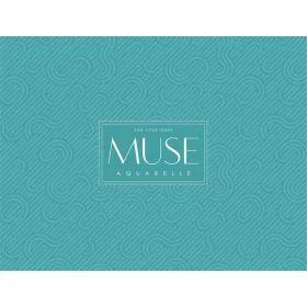   Vázlatfüzet, akvarell, A4+, 300 g, 15 lap, SHKOLYARYK "Aquarelle Muse"