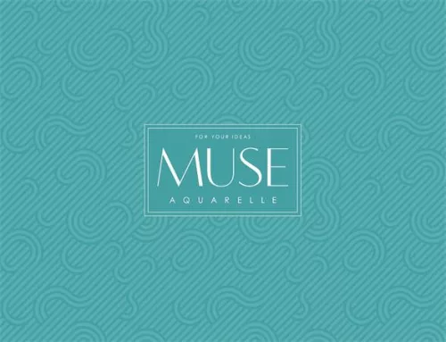 Vázlatfüzet, akvarell, A4+, 300 g, 15 lap, SHKOLYARYK "Aquarelle Muse"