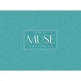   Vázlatfüzet, A5+, akvarell, 300 g, 15 lap, SHKOLYARYK "Aquarelle Muse"