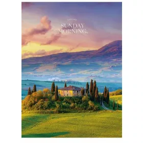   Füzet, tűzött, A4, kockás, 40 lap, SHKOLYARYK "Sunday Morning", vegyes