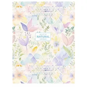   Füzet, tűzött, A5, vonalas, 48 lap, SHKOLYARYK "Natural", vegyes