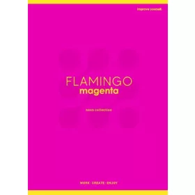   Füzet, tűzött, A5, kockás, 60 lap, SHKOLYARYK "Neon", vegyes