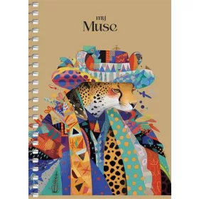   Spirálfüzet, A6, kockás, 80 lap, SHKOLYARYK "Spring Hope", vegyes