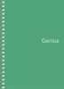Spirálfüzet, A6, kockás, 80 lap, PP borító, SHKOLYARYK "Genius", vegyes