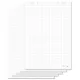 Flipchart papír, négyzethálós, 68x98 cm, 5x20 lap, SIGEL