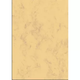   Előnyomott papír, kétoldalas, A4, 200 g, SIGEL, homokbarna, márványos