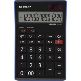   Számológép, asztali, 14 számjegy, SHARP "EL-145TBL"