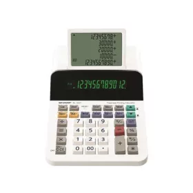   Számológép, segédkijelzős asztali, 12 számjegy, SHARP "EL-1501"