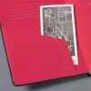 Jegyzetfüzet, exkluzív, A4, kockás, 97 lap, keményfedeles, SIGEL "Conceptum Red Edition", fekete-piros