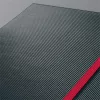 Jegyzetfüzet, exkluzív, A4, vonalas, 97 lap, keményfedeles, SIGEL "Conceptum Red Edition", fekete-piros