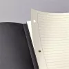 Füzet, exkluzív, A4, vonalas, 60 lap, keményfedeles, SIGEL "Conceptum", fekete