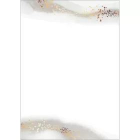   Előnyomott papír, kétoldalas, A4, 90 g, SIGEL, arany pöttyözés