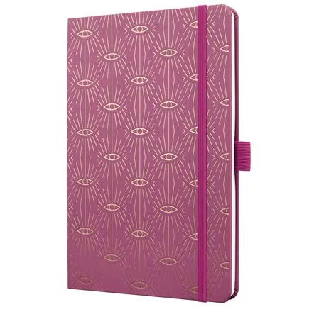 Naptár, A5, heti, 2026, kemény borító, SIGEL "Jolie", Mystic Mauve