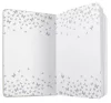 Jegyzetfüzet, exkluzív, 135x203 mm, vonalas, 87 lap, keményfedeles, SIGEL "Jolie" Butterfly Confetti, lime