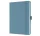 Jegyzetfüzet, exkluzív, A5, vonalas, 96 lap, keményfedeles, SIGEL "Jolie", porkék