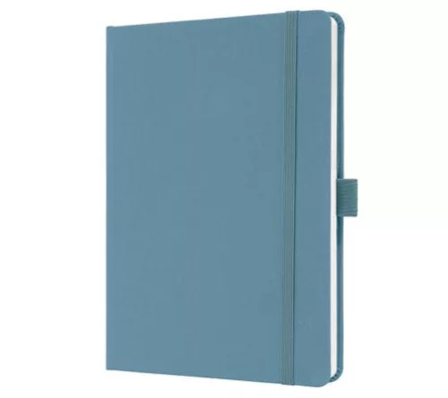 Jegyzetfüzet, exkluzív, A5, vonalas, 96 lap, keményfedeles, SIGEL "Jolie", porkék