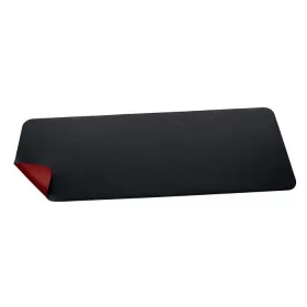 Könyökalátét, 800x300 mm, kétoldalas, SIGEL, fekete-piros
