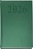 Naptár, tervező, A5, napi, 2027, zöld