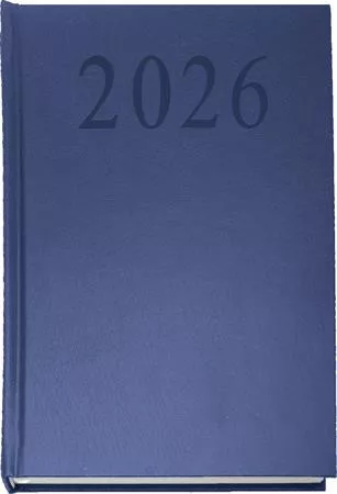Naptár, tervező, A5, napi, 2027, sötétkék