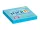Öntapadó jegyzettömb, 76x76 mm, 100 lap, STICK N „360°, kék
