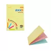 Öntapadó jegyzettömb, vonalas, 50x101 mm, 3x90 lap, STICK N "Magic Pad", pasztell színek