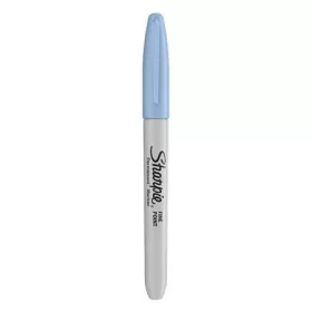   Alkoholos marker, 1 mm, kúpos, SHARPIE "Fine Point", pasztellkék