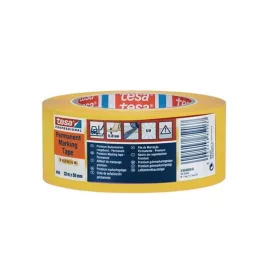   Jelölőszalag, 50 mm x 33 m, TESA "Professional Premium", sárga