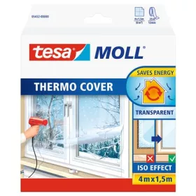   Ablakszigetelő fólia, 1,5 m x 4 m, TESA "tesamoll®"