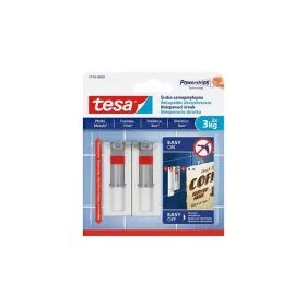   Akasztócsavar, öntapadó, állítható, TESA "Powerstrips®", sima felületre