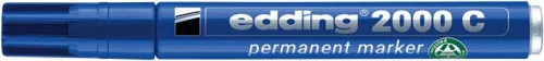 Alkoholos marker, 1,5-3 mm, kúpos, EDDING "2000", kék