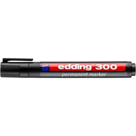   Alkoholos marker, 1,5-3 mm, kúpos, EDDING "300", fekete