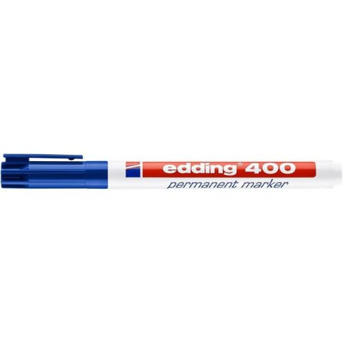 Alkoholos marker, 1 mm, EDDING "400", kék