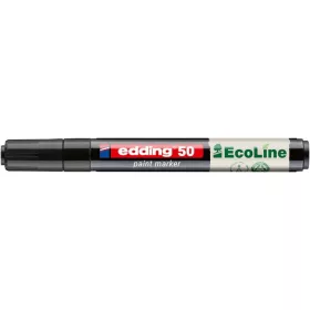 Lakkmarker, 2-3 mm, EDDING "50", fekete