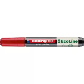 Lakkmarker, 2-3 mm, EDDING "50", piros