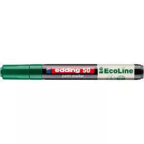 Lakkmarker, 2-3 mm, EDDING "50", zöld