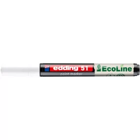 Lakkmarker, 1-2 mm, EDDING "51", fehér
