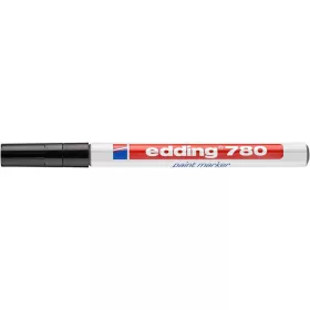 Lakkmarker, 0,8 mm, EDDING "780", fekete