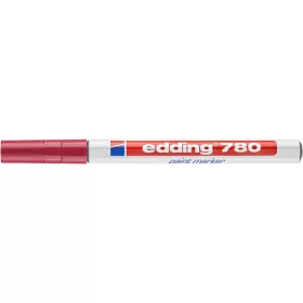 Lakkmarker, 0,8 mm, EDDING "780", piros