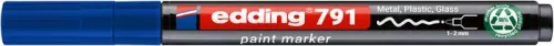 Lakkmarker, 1-2 mm, PCR, EDDING "791", kék