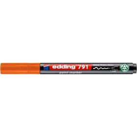 Lakkmarker, 1-2 mm, PCR, EDDING "791", narancs