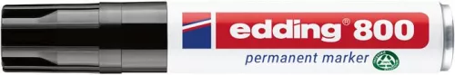 Alkoholos marker, 4-12 mm, vágott, EDDING "800", fekete