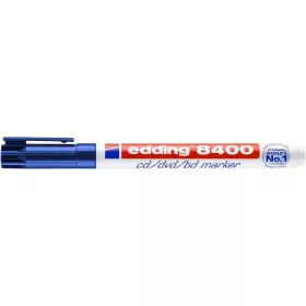   Alkoholos marker, CD/DVD, 0,5-1 mm, EDDING "8400", kék