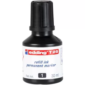 Utántöltő alkoholos markerhez, EDDING "T25", fekete